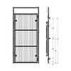 Full-Frame Kennel Doors with Grill Anchor