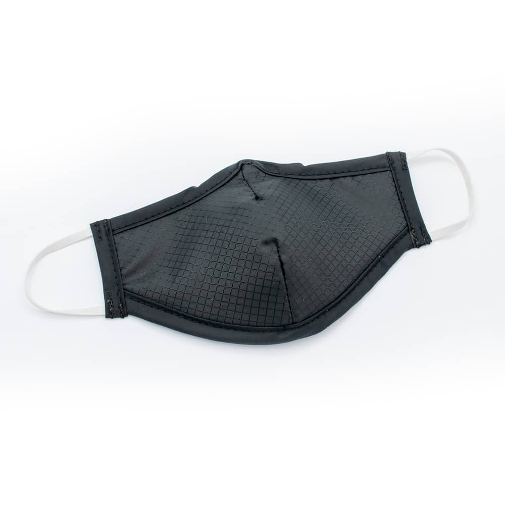 Metallic Black Washable Protective Mask