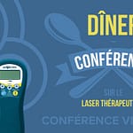 Dîner conférence virtuelle sur le laser thérapeutique