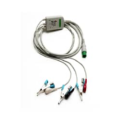 ECG 3 cable and leads with smooth clips for Digicare PocketSigns