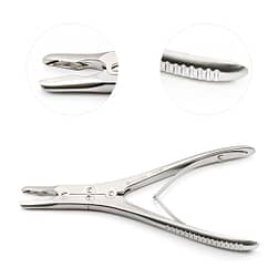 Ruskin Rongeur 6" Straight 5mm Double Action
