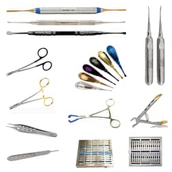 GV Dental Kit with Luxating Winged Stainless Steel and Sterilization Cassette