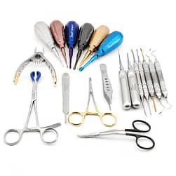 GV Dental Kit with Luxating Winged, Stainless Steel