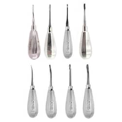 Luxating Elevator Kit Straight and Curved 8 Pieces Standard Handle