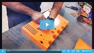 The painting process of your veterinary equipment