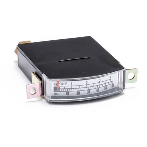 Manomètre rectangulaire 0-60 PSI