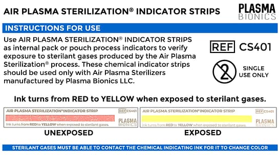 Chemical Indicator Strips