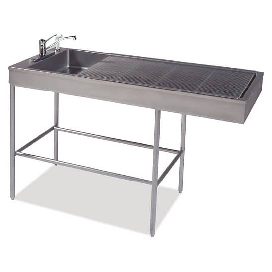 Classic 6 Recessed-End Prep-Procedure Table