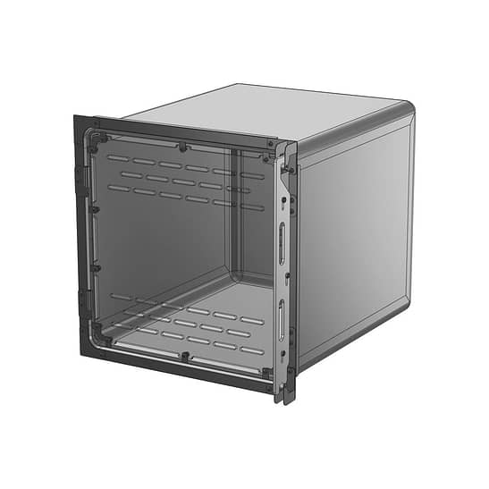 Cages vétérinaire en acier inoxydable Tobyguard - Porte en polycarbonate