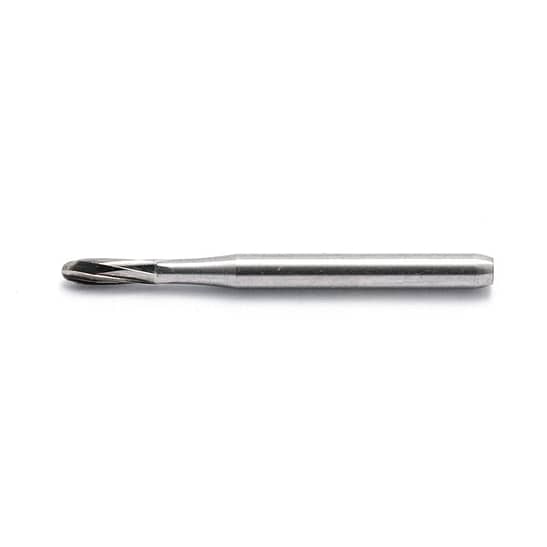 Round-End Fissure Bur, # 1158, 19 mm