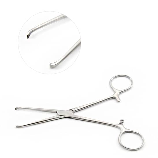 Allis Tissue Forceps 6", 4x5 teeth