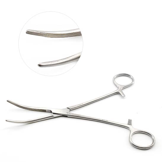 Rochester-Carmalt Forceps Curved