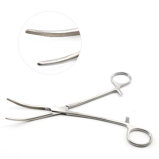 Rochester-Carmalt Forceps 5 1/2" Curved