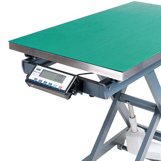 Vet-Tables Scissor Veterinary Table with Built-In Scale