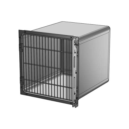 cage 24x24 porte grille