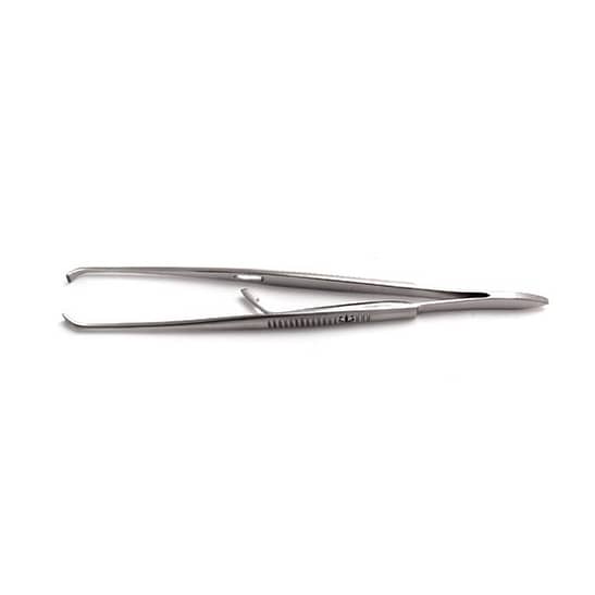 Graefe Fixation Forceps With Catch