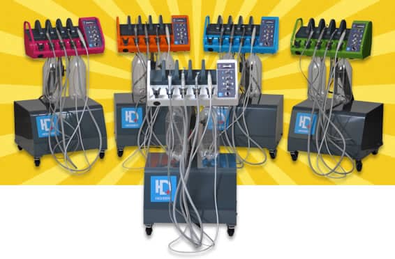 Custom colors for veterinary equipment