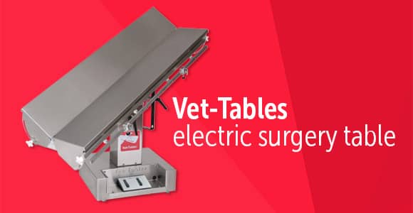 New Dispomed Vet-Tables electric table