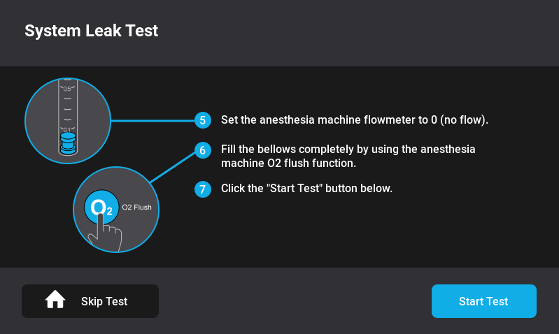 Leak Test Screen InsPurr 2