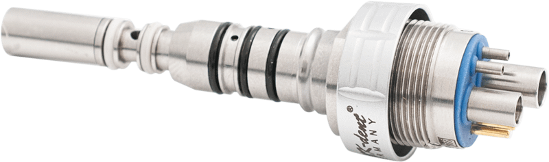 6-hole quick connector with LED turbine