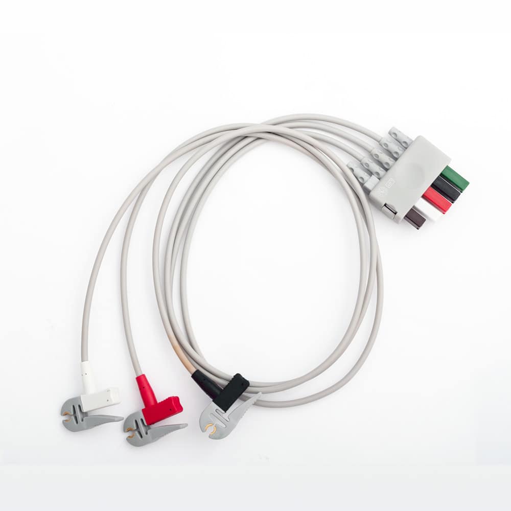 Mindray 3 Lead ECG Leadwire for Clips, Short