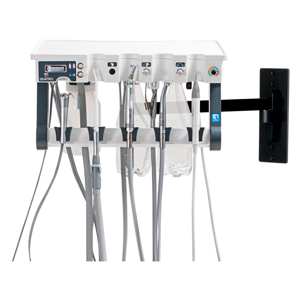 Wall-mounted dental unit