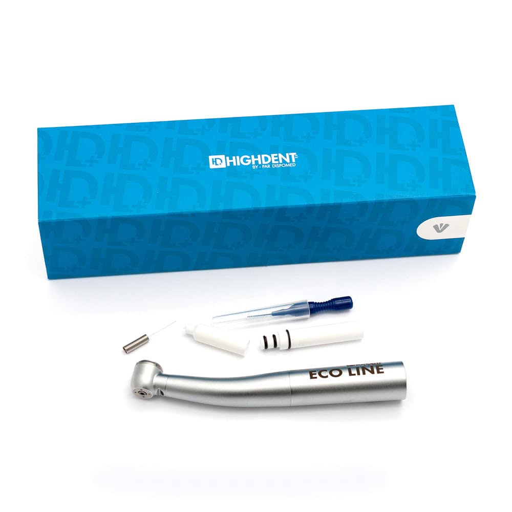 HIGHDENT Dental LED High Speed Turbine Handpiece Kit