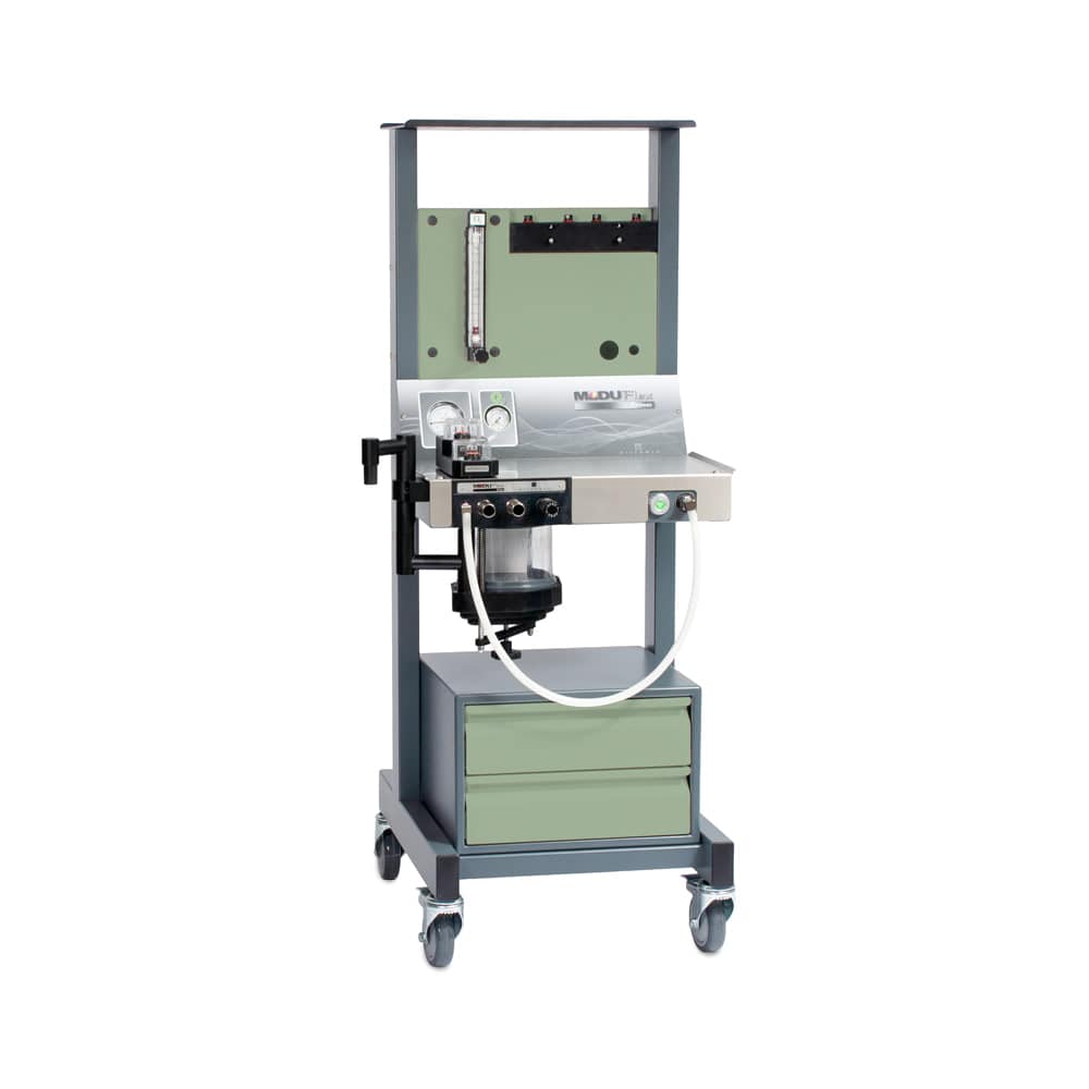 Moduflex Optimax Veterinary Anesthesia Machine - Sage Green