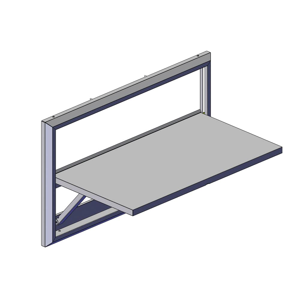 Folding Wall-Mount Exam Table