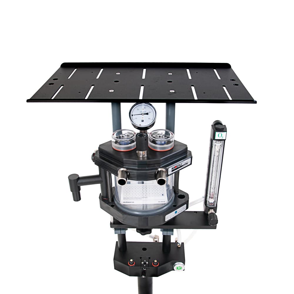 Tablette pour appareil d'anesthésie vétérinaire Moduflex Compact