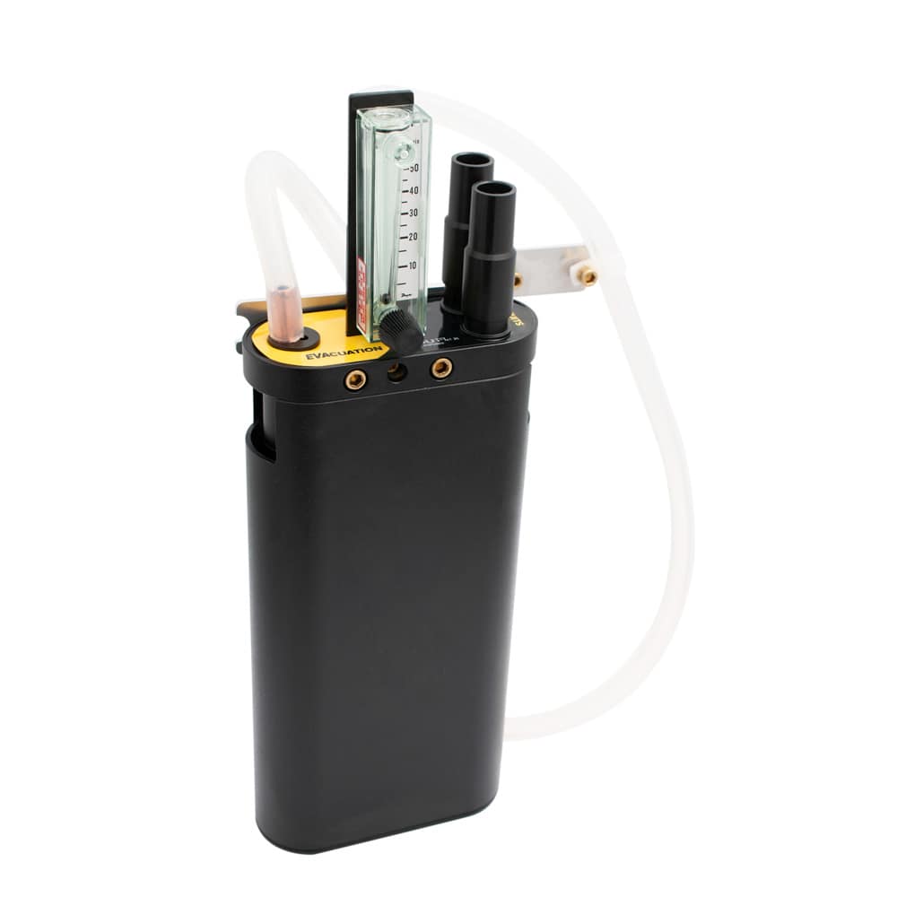 Interface d’évacuation des gaz active IRM conditionnel pour système central