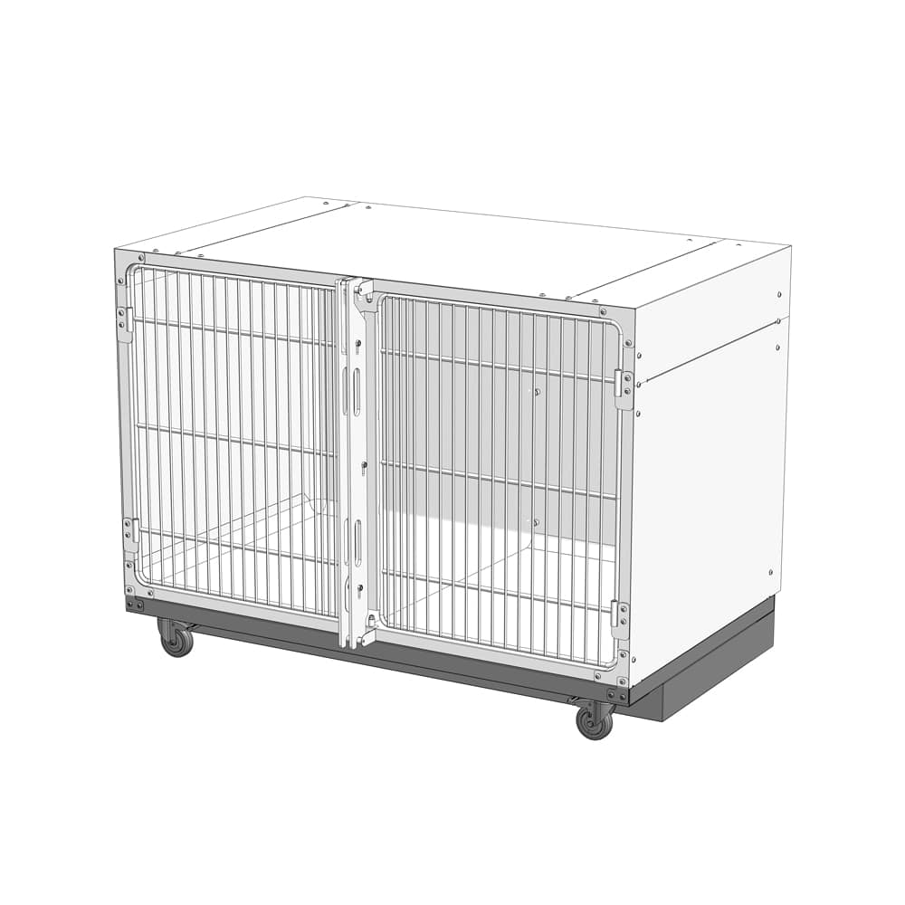 Base mobile pour cages Tobyguard