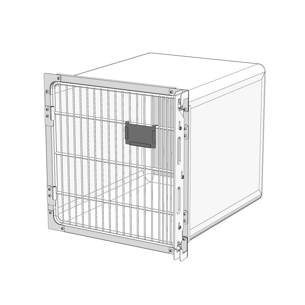 Porte-carte pour cage Tobyguard