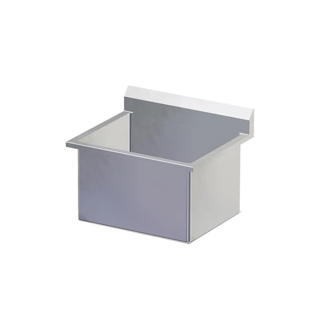Stainless Steel Single Wide Wall Mounted Surgeon Scrub Sink