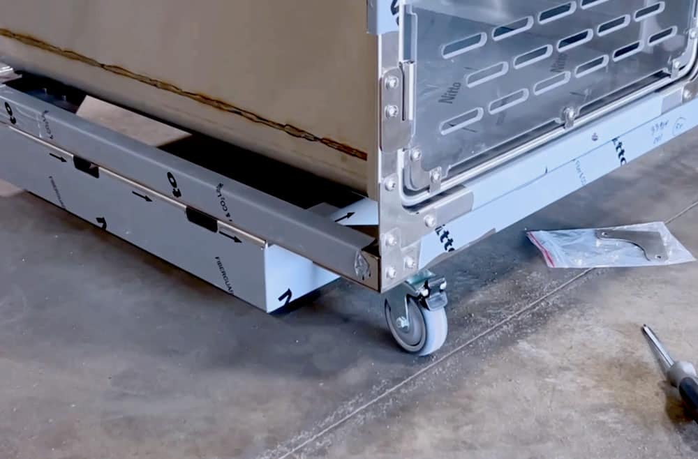 Step 6 - finished Mobile-Base Assembly