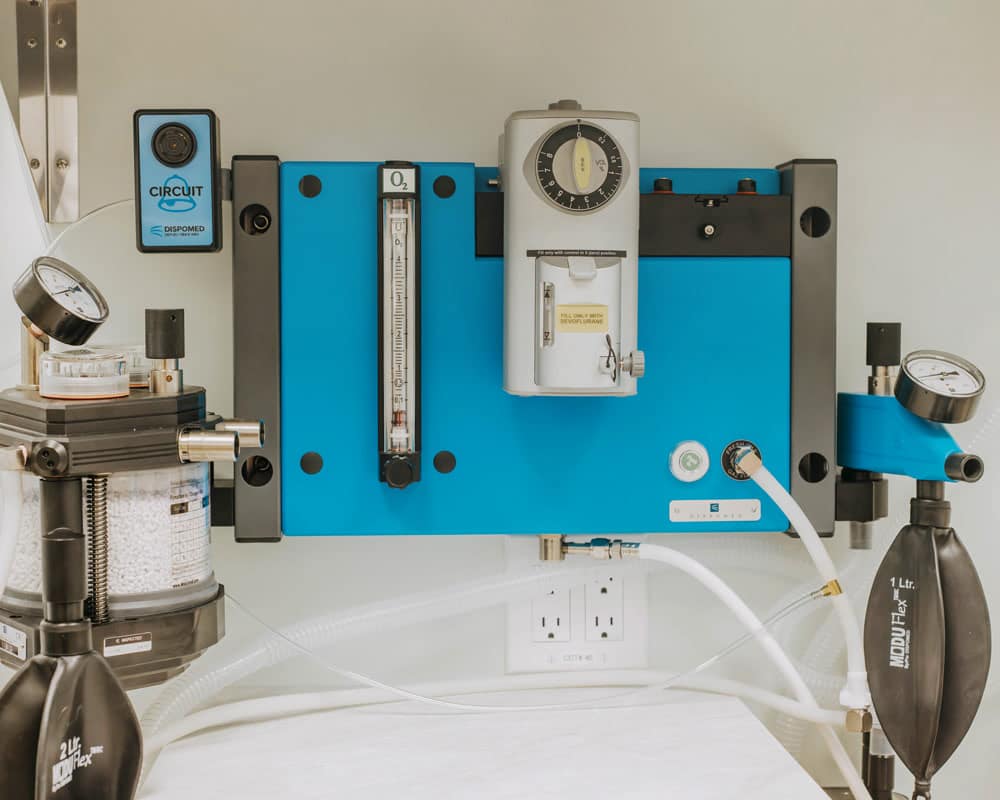 Dispomed Equipment in Veterinary Clinic