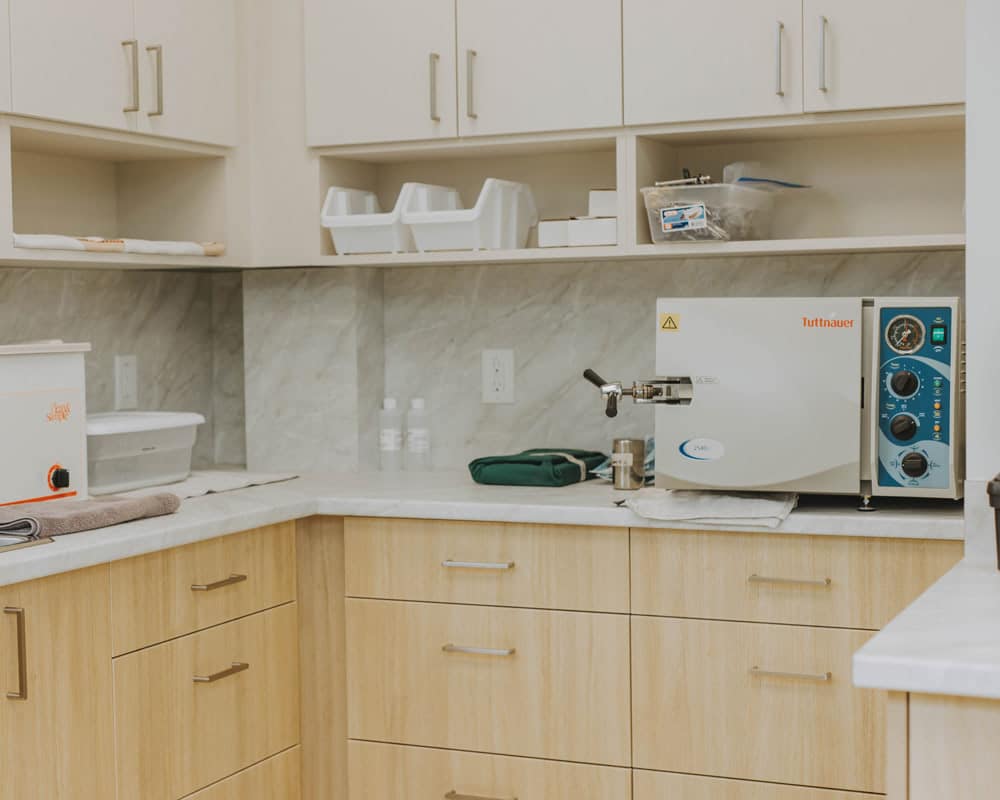 Dispomed Equipment in Veterinary Clinic