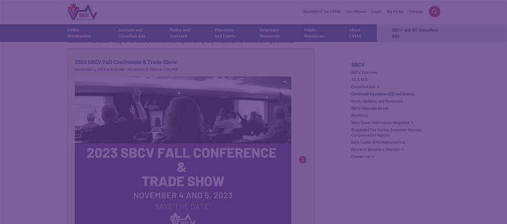 SBCV Fall Conference & Trade Show