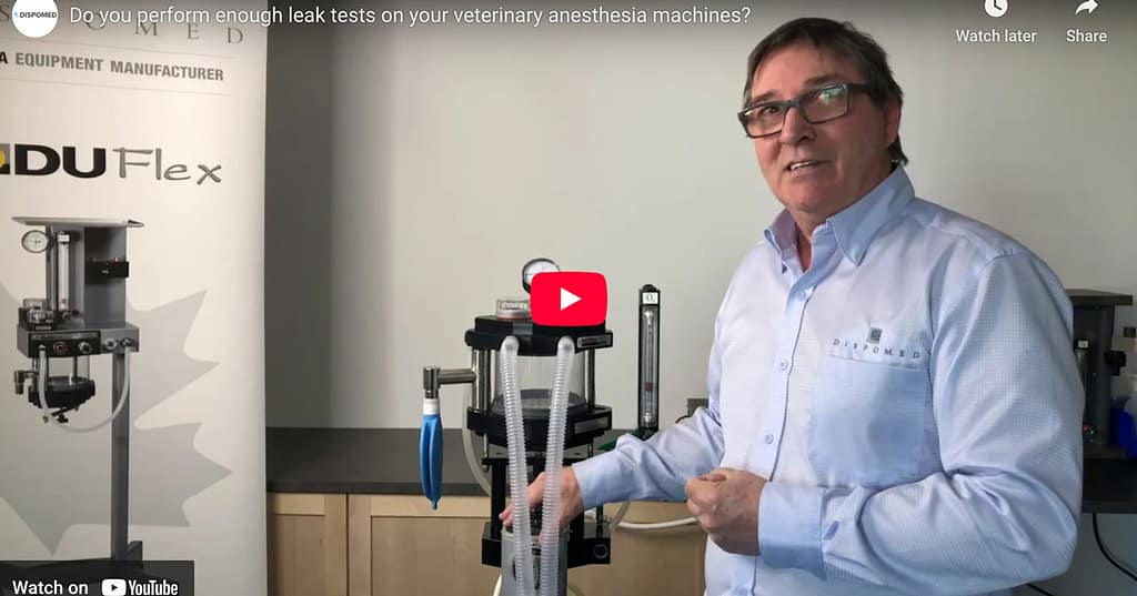 Leak Testing Anesthesia Machine