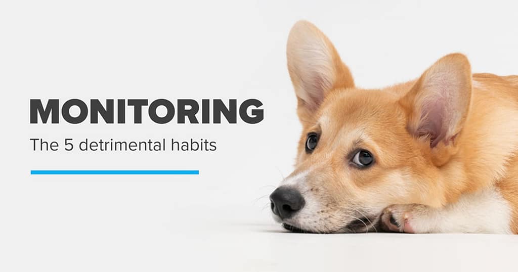 Monitoring the 5 detrimental habits