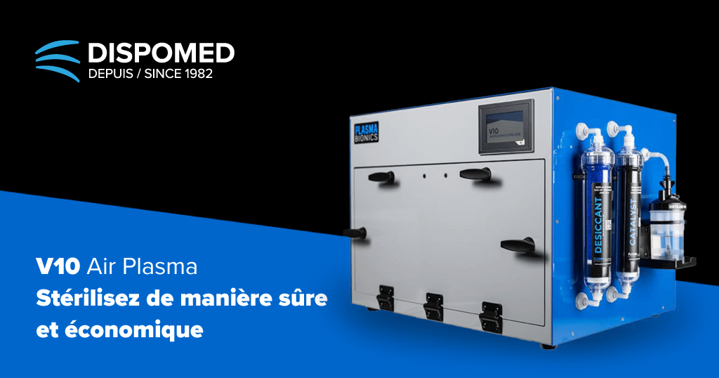 Stérilisez des instruments critiques de manière sûre et économique avec le Stérilisateur V10 Air Plasma