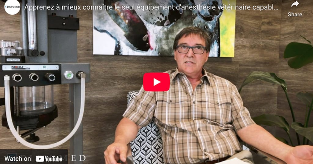 Apprenez à mieux connaître le seul équipement d’anesthésie vétérinaire capable de maintenir la vie