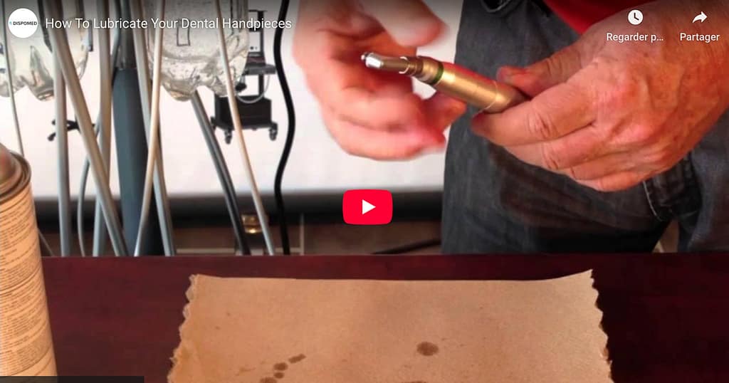 Did you know how to lubricate handpieces properly