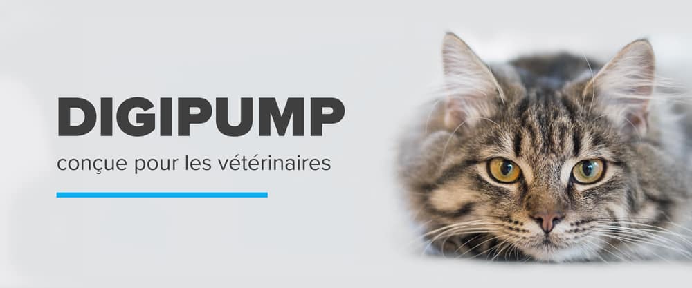 Digipump conçue pour les vétérinaires