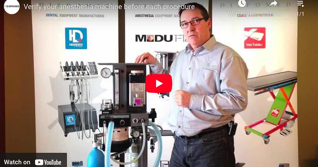 Verify your anesthesia machine video