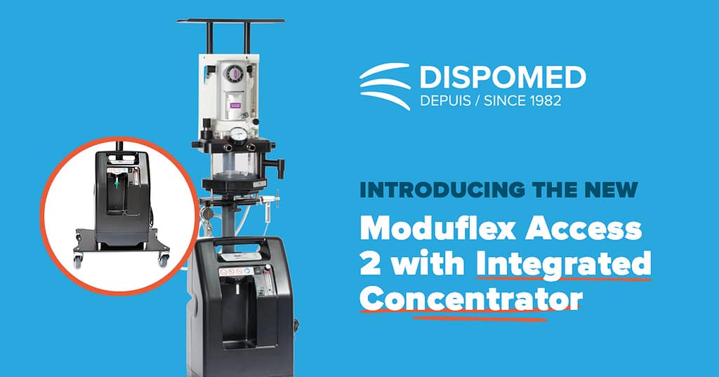 New Moduflex Access 2 with integrated concentrator