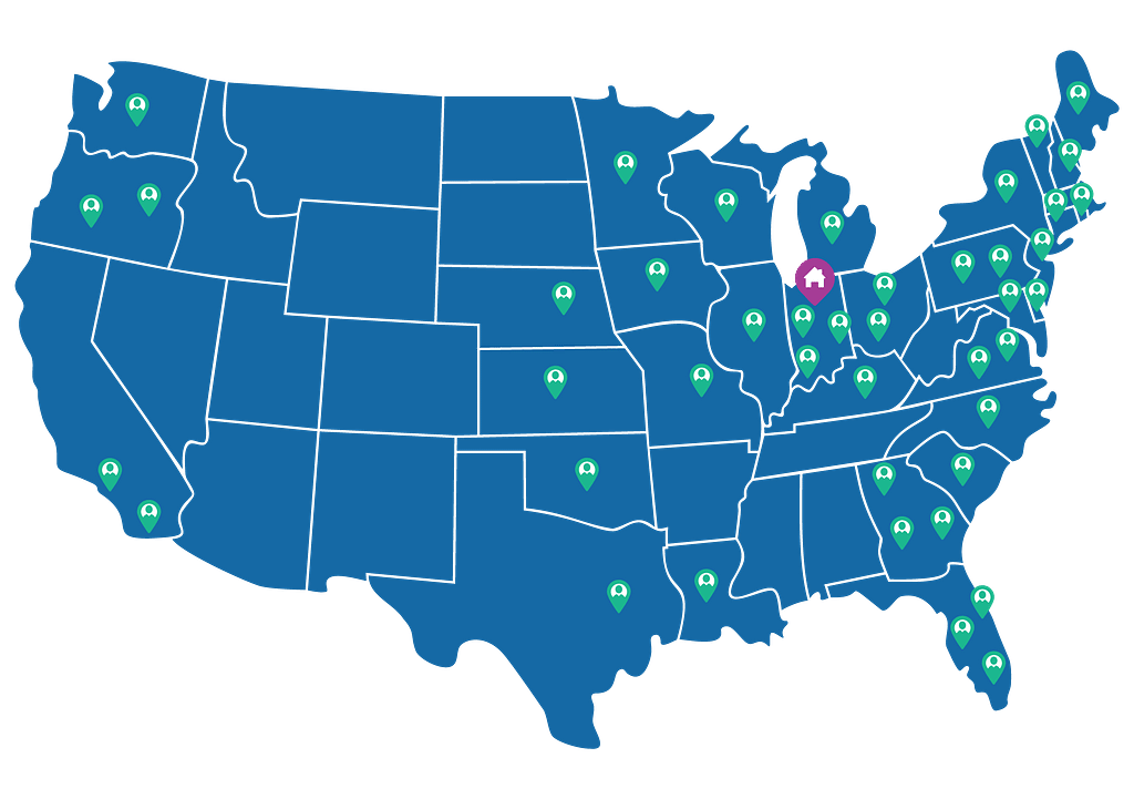 Vetamac Service Map 2026