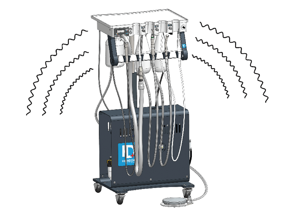 Compressor Noise Dental Unit