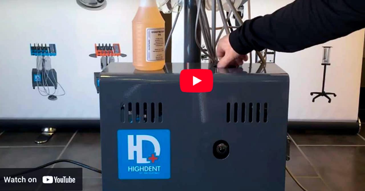 Highdent Dental Unit Compressor Maintenance Video - Dispomed
