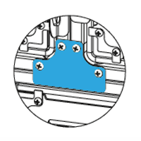 T-Cage finishing set covers V-H